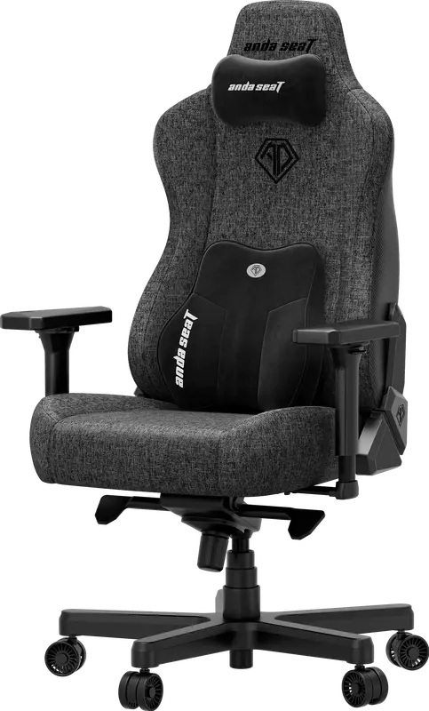 Ігрове крісло Anda Seat Kaiser 3E XL Dark Grey Fabric - фото - №2
