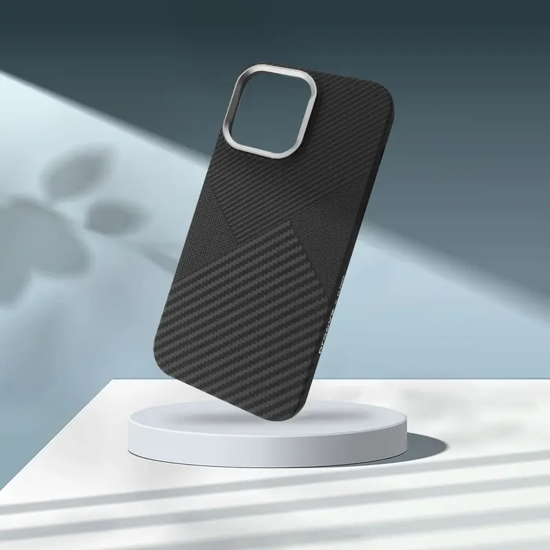 Чехол Proove Gleam Case with Magnetic Ring iPhone 16 Pro Max (graphite) - фото - №3