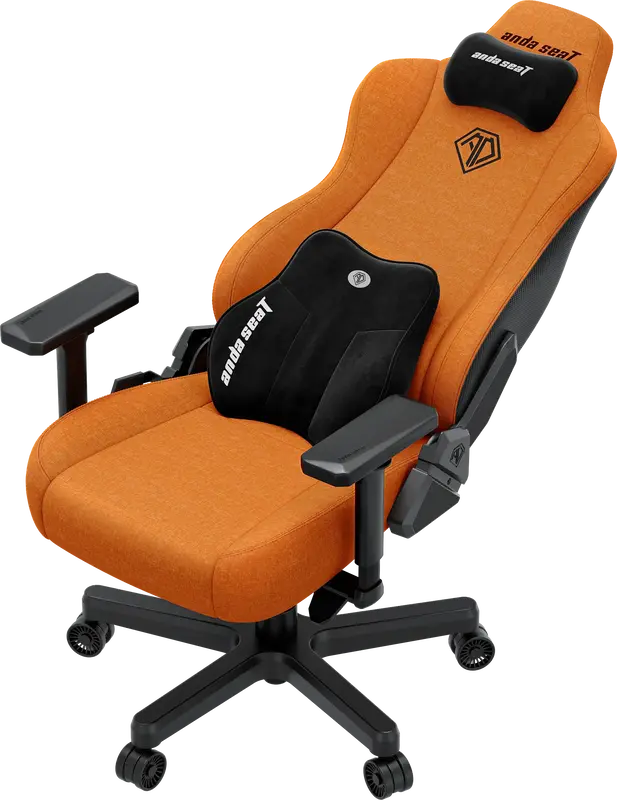 Игровое кресло Anda Seat Kaiser 3E XL Orange Fabric - фото - №6