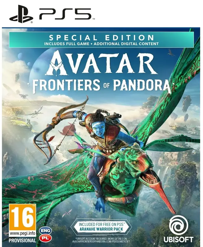 Диск PS5 Avatar: Frontiers of Pandora - фото - №0