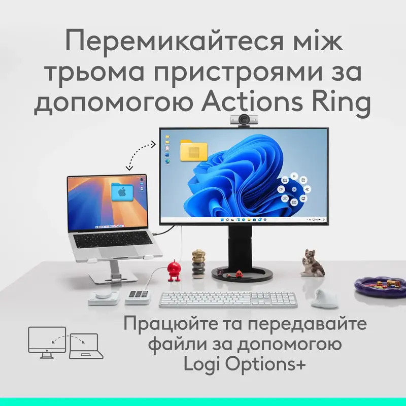 Миша Logitech MX Master 4 Performance Wireless Mouse - GRAPHITE - фото - №9