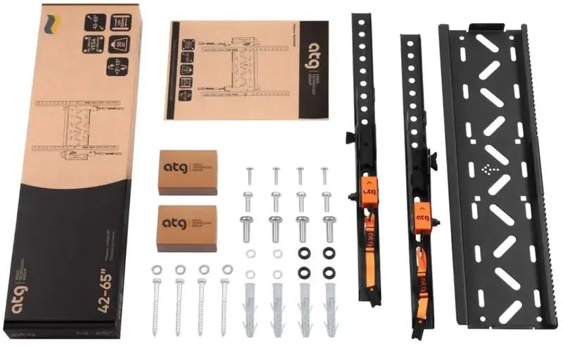 Кронштейн ATG W4265IBP (42-65" Похилий) - фото - №5