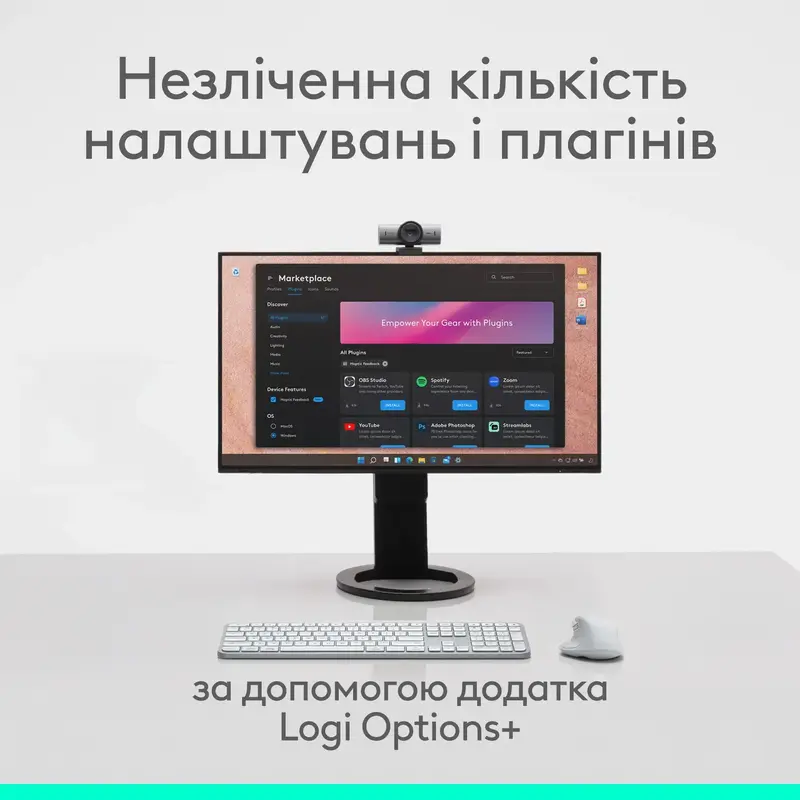 Миша Logitech MX Master 4 Performance Wireless Mouse - PALE GREY - фото - №7