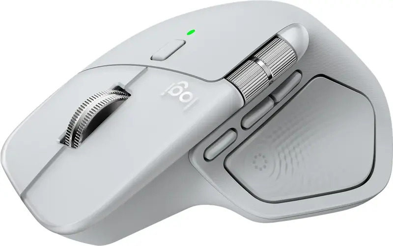 Миша Logitech MX Master 4 for Mac Performance Wireless Mouse - WHITE SILVER - фото - №0