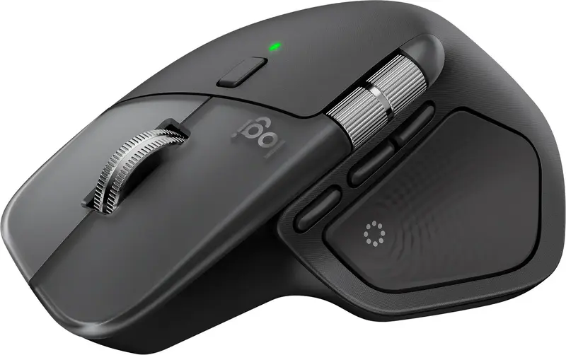 Миша Logitech MX Master 4 for Mac Performance Wireless Mouse - SPACE BLACK - фото - №0