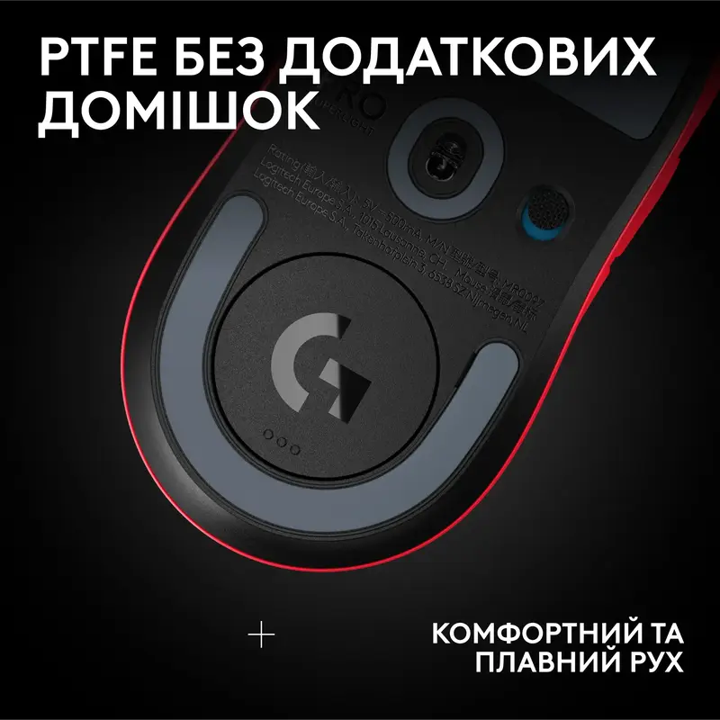 Миша ігрова Logitech G PRO X SUPERLIGHT 2 SE LIGHTSPEED Wireless - RED - фото - №8