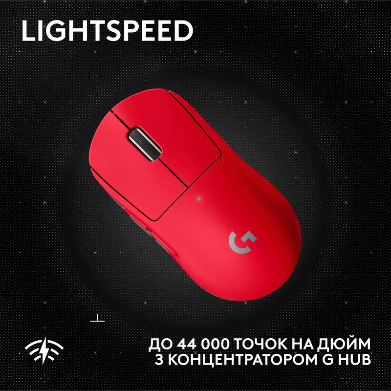 Миша ігрова Logitech G PRO X SUPERLIGHT 2 SE LIGHTSPEED Wireless - RED - фото - №3