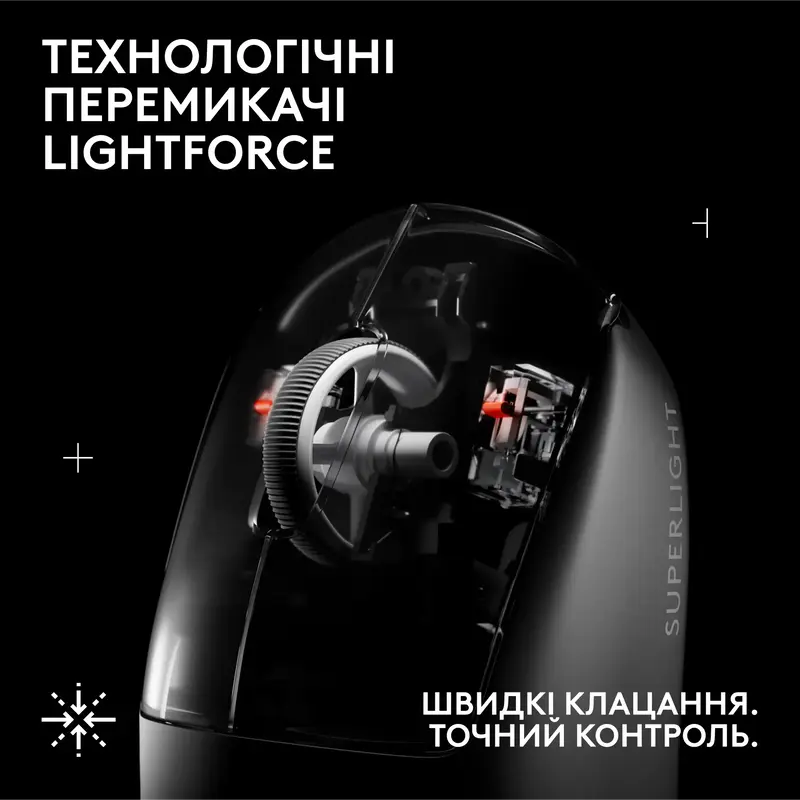 Миша ігрова Logitech G PRO X SUPERLIGHT 2 SE LIGHTSPEED Wireless - RED - фото - №4