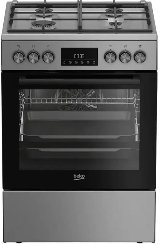 Комбінована плита Beko FBM62330GXTN - фото - №0