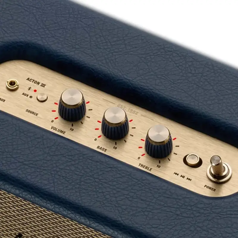 Акустика Marshall Loud Speaker Acton III Bluetooth Midnight Blue - фото - №2