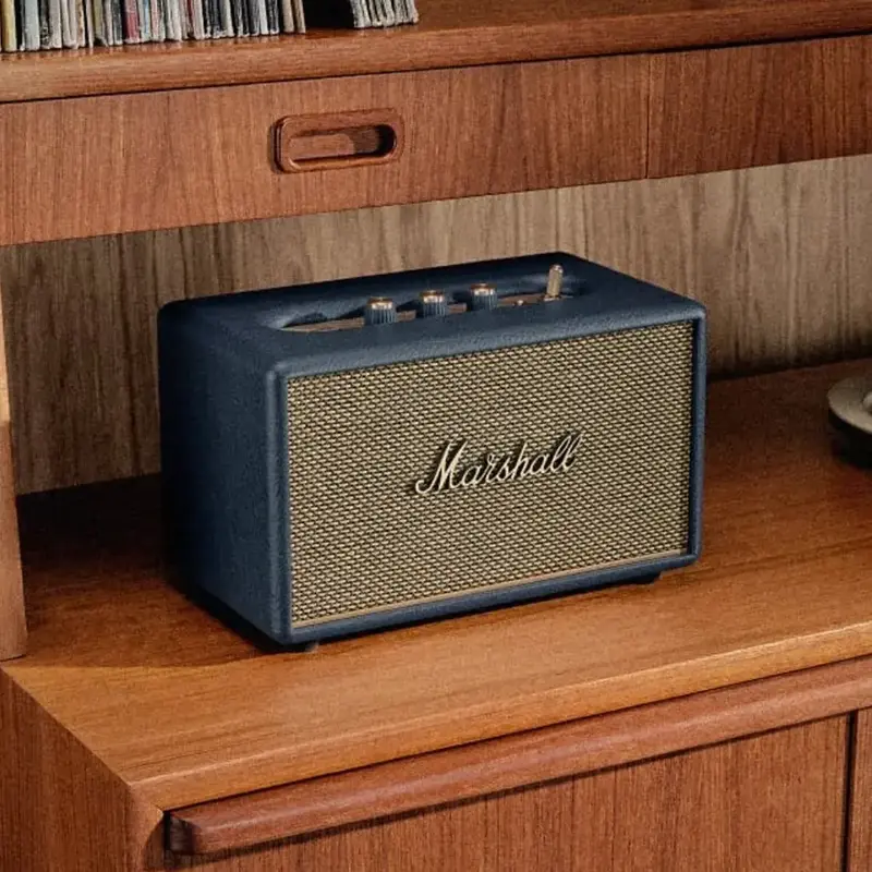 Акустика Marshall Loud Speaker Acton III Bluetooth Midnight Blue - фото - №4