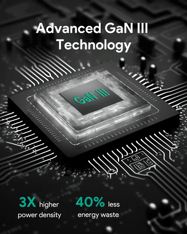Ун. МЗП Aukey Comet (PA-C2) 45W GaN PD Type-C чорний - фото - №12
