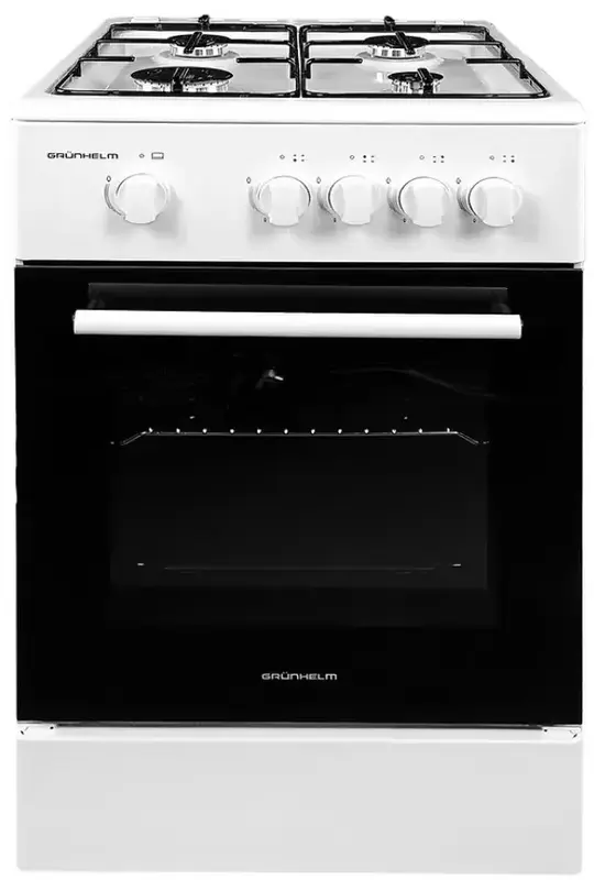 Плита газова Grunhelm G4F5600W - фото - №0