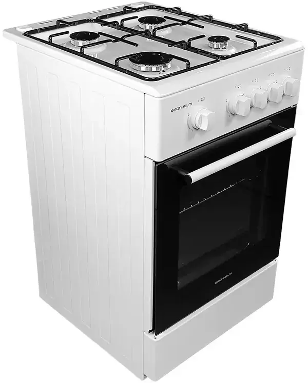 Плита газова Grunhelm G4F5600W - фото - №2