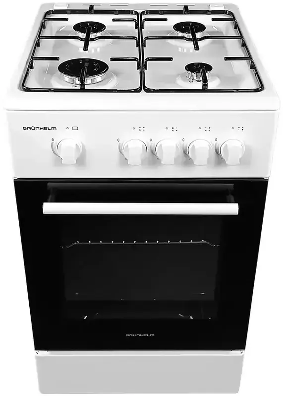 Плита газова Grunhelm G4F5600W - фото - №3