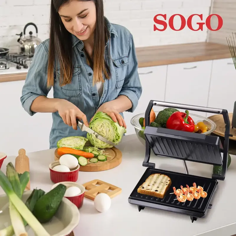 Гриль SOGO SS-7122 - фото - №4