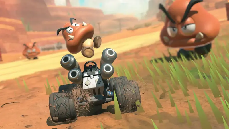 Гра консольна Switch 2 Mario Kart World, картридж - фото - №3