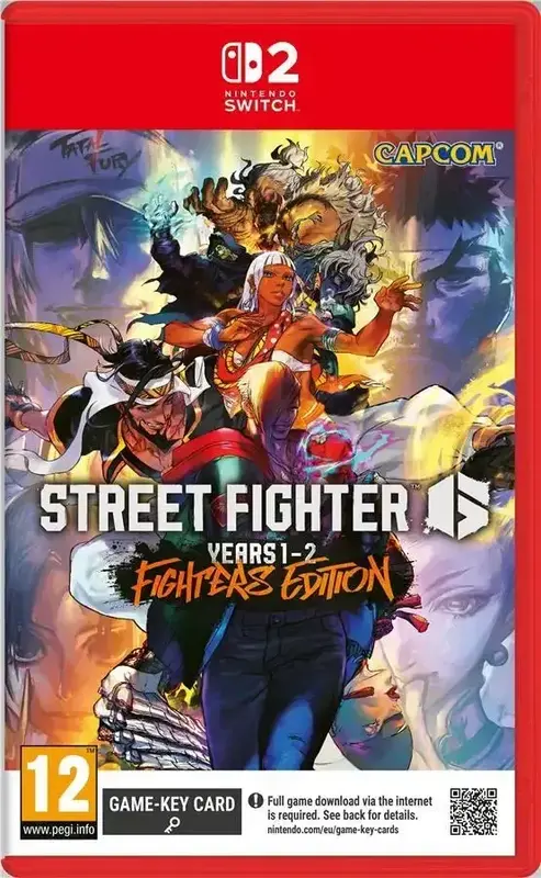 Гра консольна Switch 2 Street Fighter 6: Year 1-2 Fighters Edition, картридж - фото - №0