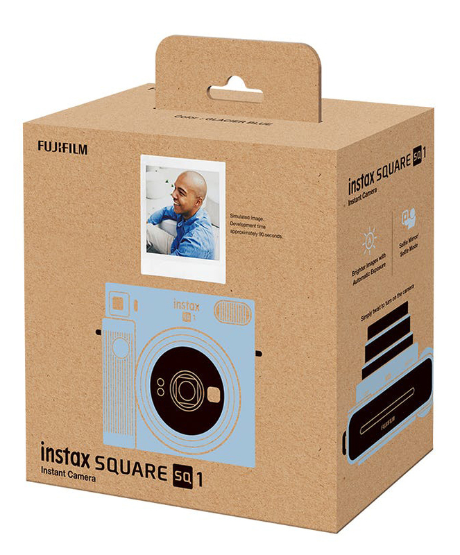 Фотокамера миттєвого друку Fujifilm INSTAX SQ 1 (Glacier Blue) 16672142 фото