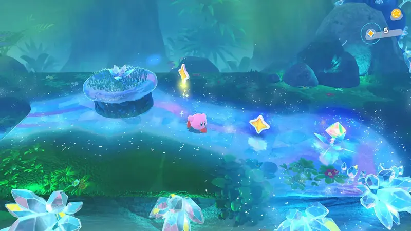 Гра консольна Switch 2 Kirby Forgotten Land, картридж - фото - №1