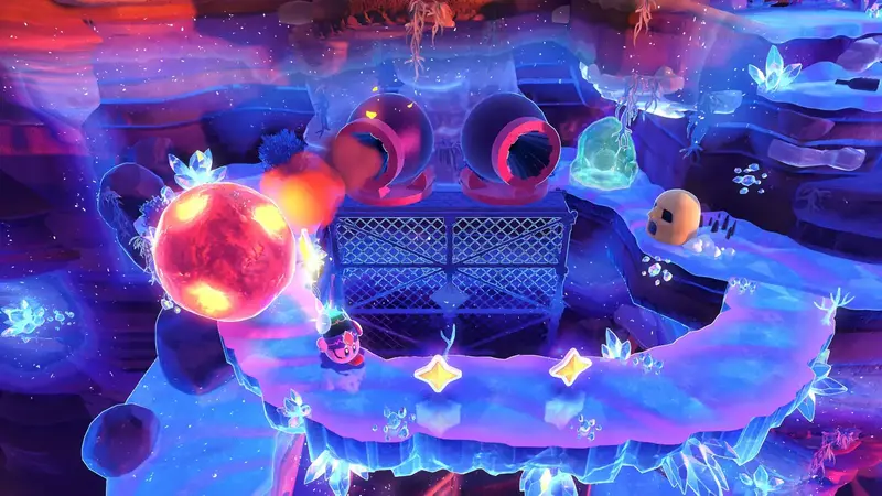 Гра консольна Switch 2 Kirby Forgotten Land, картридж - фото - №5