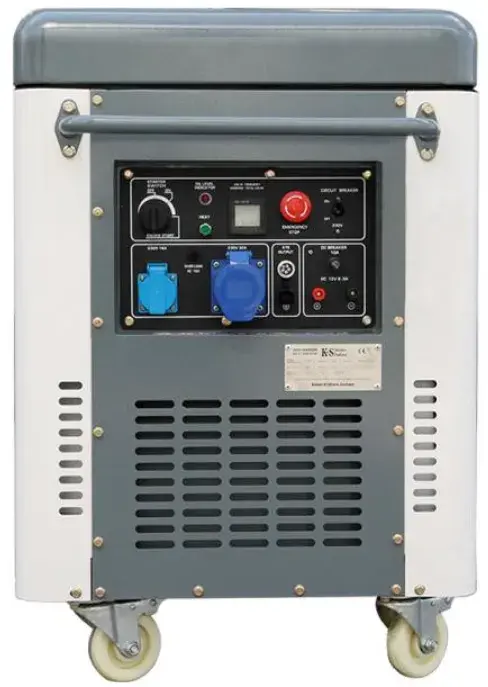 Генератор дизельний Konner&Sohnen KS 11-2DE ATSR 230В 8.0/7.5кВт електростартер 216кг - фото - №3