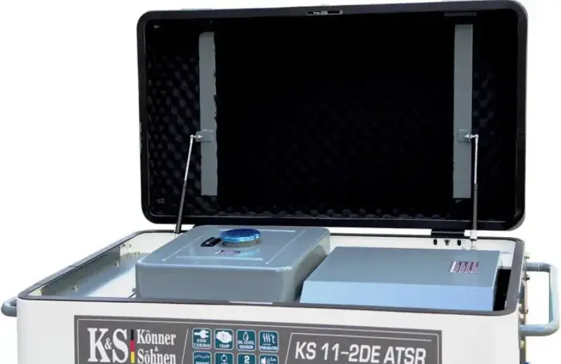 Генератор дизельний Konner&Sohnen KS 11-2DE ATSR 230В 8.0/7.5кВт електростартер 216кг - фото - №2