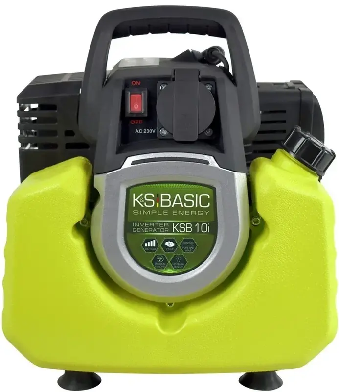Генератор бензиновий інверторний Konner&Sohnen KSB 10i, 230В, 1.0кВт, ручний стартер, 8.5кг - фото - №1