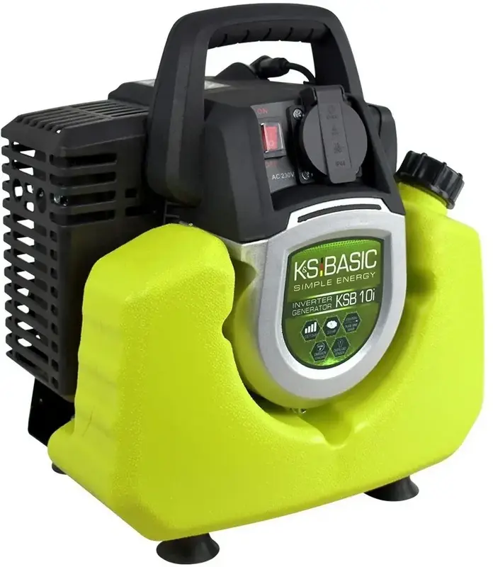 Генератор бензиновий інверторний Konner&Sohnen KSB 10i, 230В, 1.0кВт, ручний стартер, 8.5кг - фото - №2