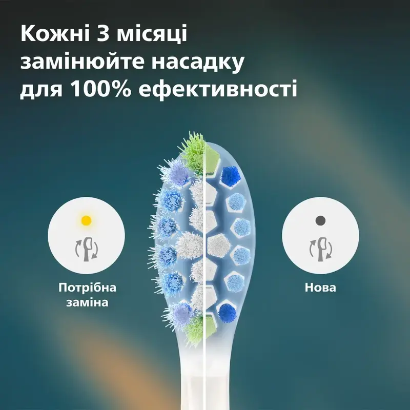 Насадки для зубної щітки PHILIPS Sonicare HX9044/87 C3 Premium Plaque Defense - фото - №6