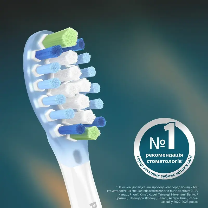 Насадки для зубної щітки PHILIPS Sonicare HX9044/87 C3 Premium Plaque Defense - фото - №5