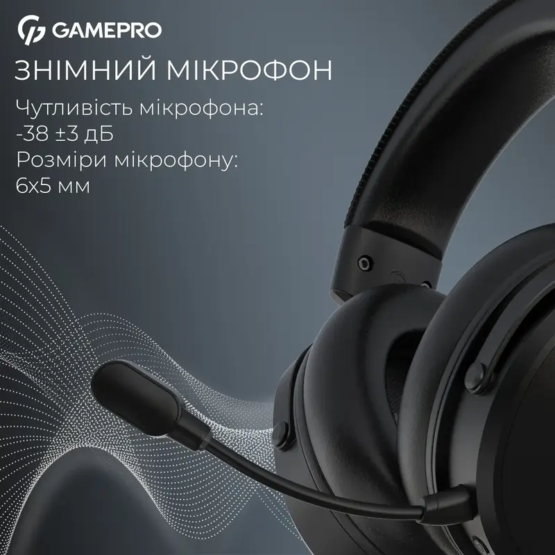Бездротова ігрова гарнітура GamePro Asgard Skadi (HSW191B) - фото - №8