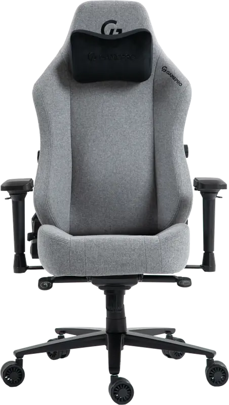 Крісло ігрове GamePro GC775DG Fabric Gray - фото - №0