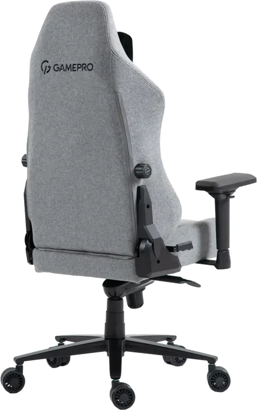 Крісло ігрове GamePro GC775DG Fabric Gray - фото - №3