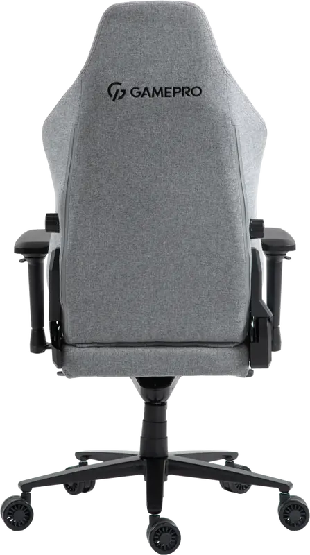 Крісло ігрове GamePro GC775DG Fabric Gray - фото - №4