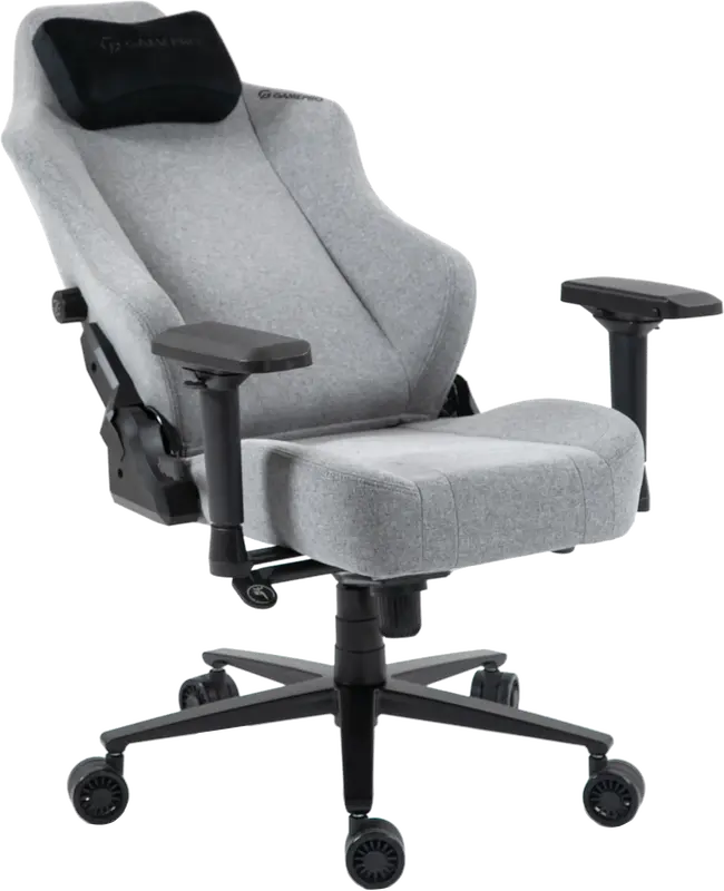 Крісло ігрове GamePro GC775DG Fabric Gray - фото - №5