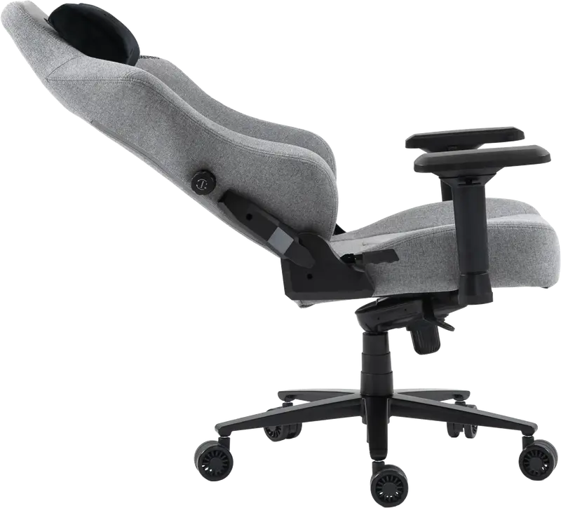 Крісло ігрове GamePro GC775DG Fabric Gray - фото - №6