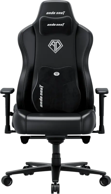 Крісло ігрове Anda Seat Novis Plus Black PVC Size XL - фото - №0