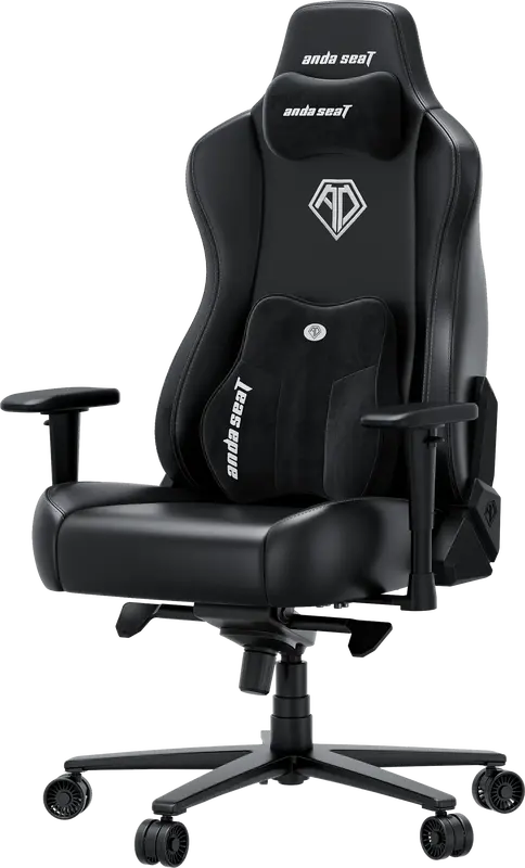 Крісло ігрове Anda Seat Novis Plus Black PVC Size XL - фото - №4