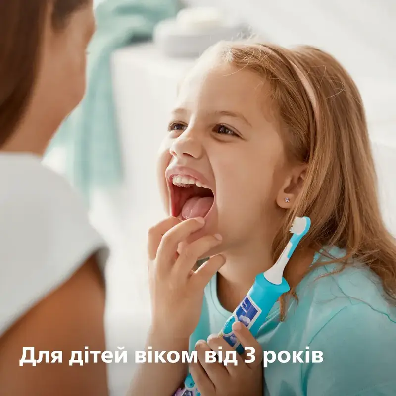 Насадки для зубної щітки PHILIPS Sonicare HX6042/90 For kids - фото - №3
