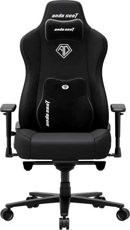 Крісло ігрове Anda Seat Novis Plus Fabric Black Size XL - фото - №0