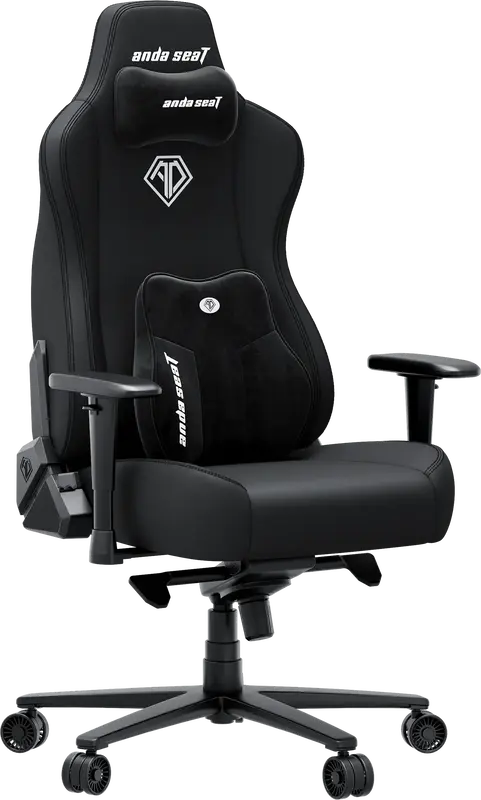 Крісло ігрове Anda Seat Novis Plus Fabric Black Size XL - фото - №1
