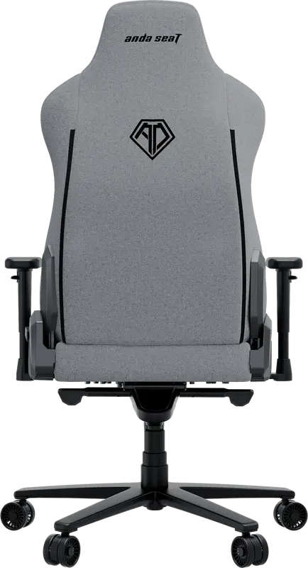 Крісло ігрове Anda Seat Novis Plus Fabric Grey Size XL - фото - №3