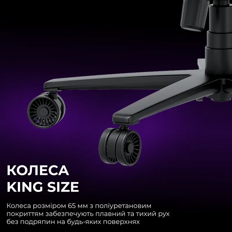 Крісло ігрове Anda Seat Novis Plus Fabric Grey Size XL - фото - №16