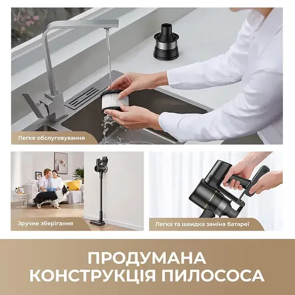Акумуляторный пылесос Dreame R10s Pro - фото - №12