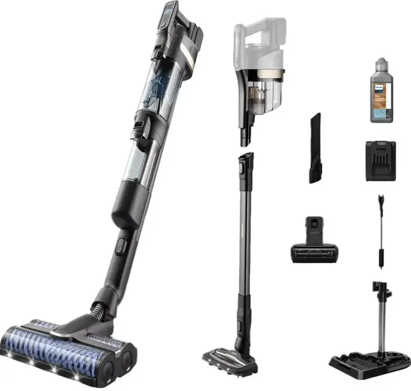 Аккумуляторний пилосос PHILIPS AquaTrio, 9000 Series XW9463/11 - фото - №0