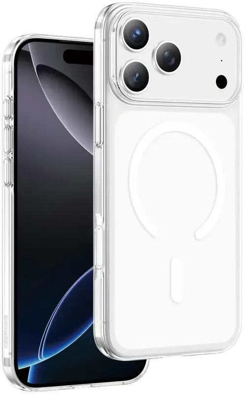 Чохол Keephone X-CRYSTAL MAGSNAPE MagSafe Case for iPhone 17 Pro Transparent (KPX-CY17PCL) - фото - №1