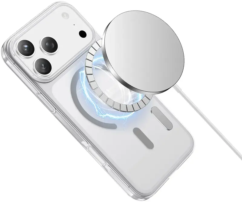 Чохол Keephone X-CRYSTAL MAGSNAPE MagSafe Case for iPhone 17 Pro Transparent (KPX-CY17PCL) - фото - №3