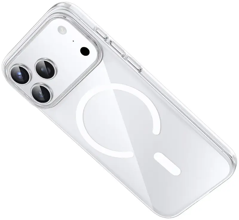 Чохол Keephone X-CRYSTAL MAGSNAPE MagSafe Case for iPhone 17 Pro Transparent (KPX-CY17PCL) - фото - №2