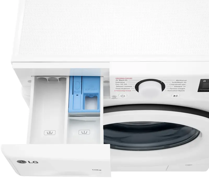 Пральна машина вузька LG F4Y5RS3W - фото - №10